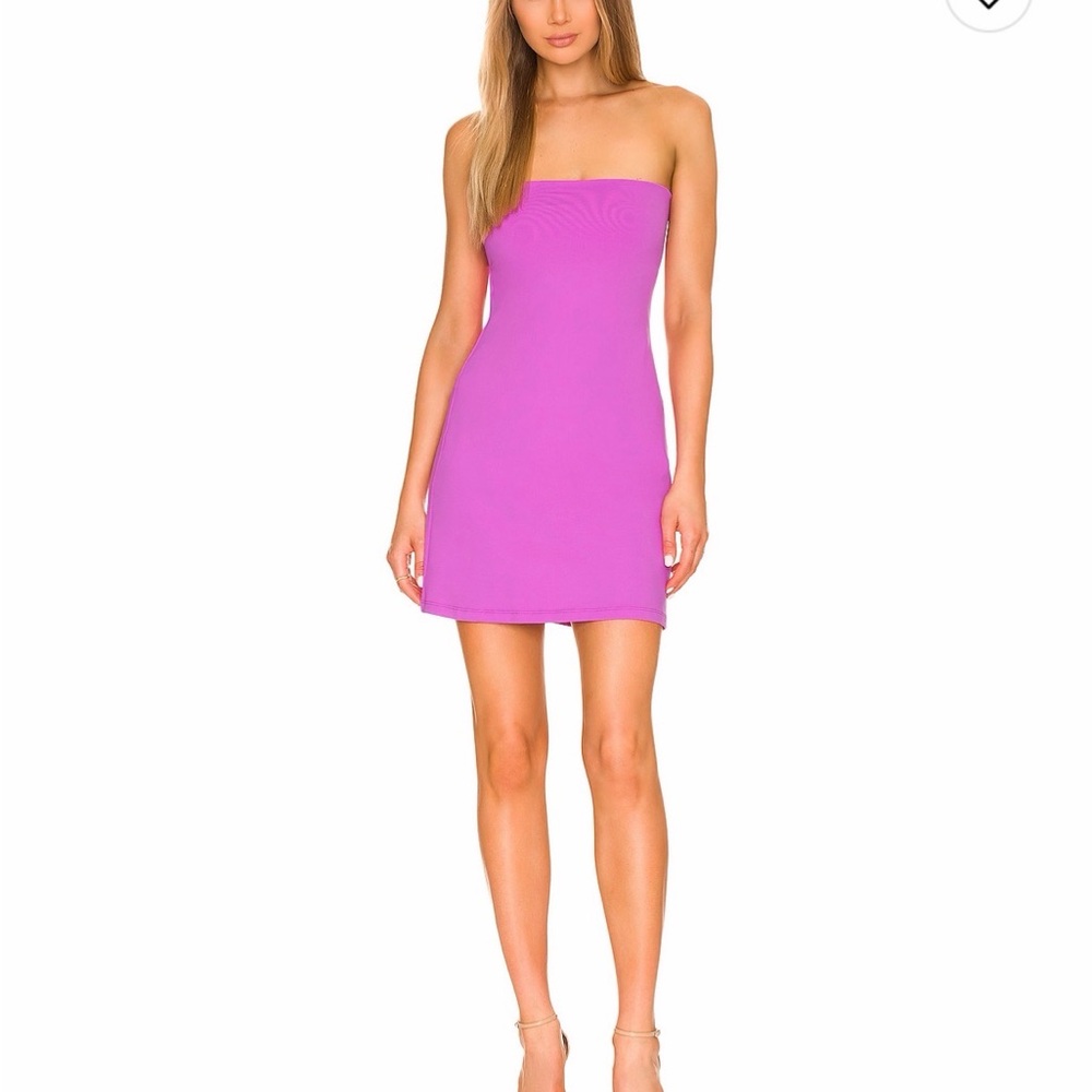 Susana Monaco Vibrant Strapless Dress
